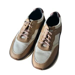 Rockport Sneakers Women's 8.5 Walking Shoes Casual Tan Comfort Lightweight